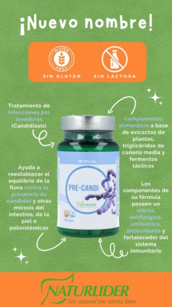 Pre-Candi 30 plantaardige capsules - NATURLIDER Img 2