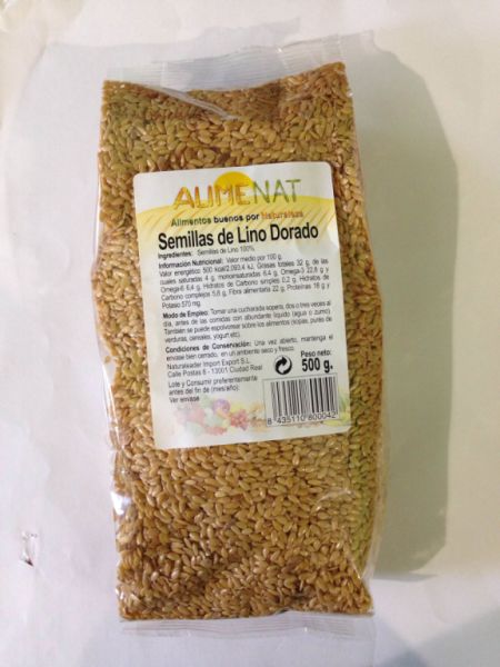 SEMI DI LINO D'ORO 500 gr - NATURLIDER