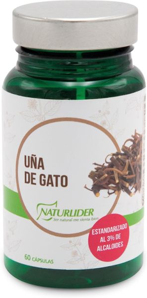 Unha de gato 60 cápsulas vegetais - NATURLIDER