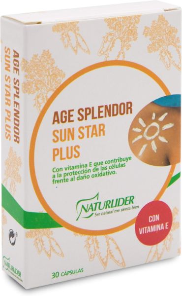 Age Splendor Sun Star Bétacarotène 30 Gélules Végétales