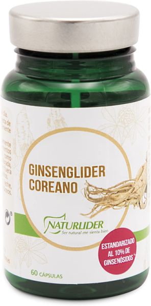 Ginseng Coreà 60 Càpsules Vegetals - NATURLIDER Img 2