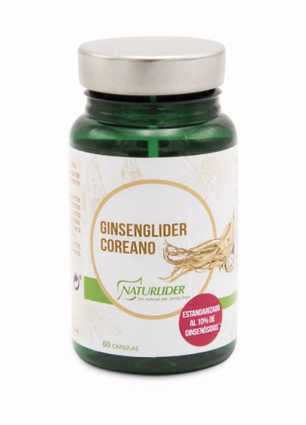 Ginseng Coreà 60 Càpsules Vegetals - NATURLIDER