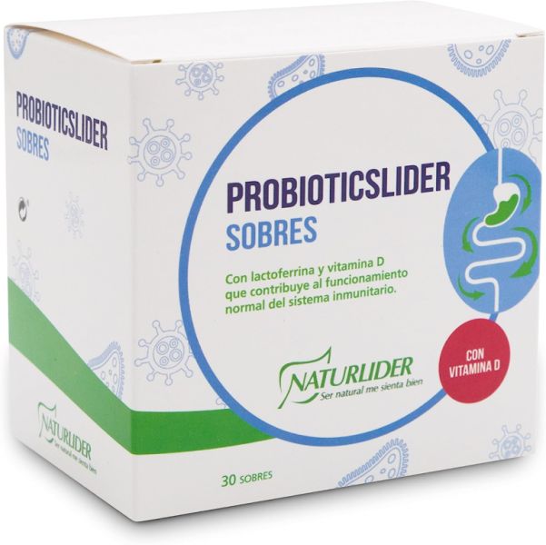 Probióticos Slider 30 Envelopes - NATURLIDER Img 2