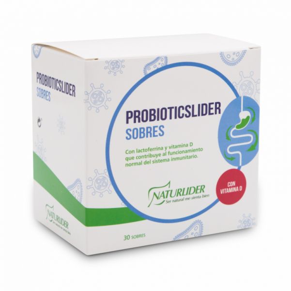 Probióticos Slider 30 Envelopes - NATURLIDER