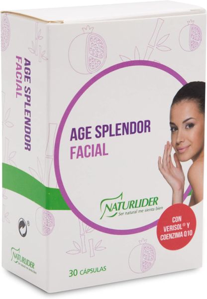 Age Splendor Facial 30 cápsulas vegetais