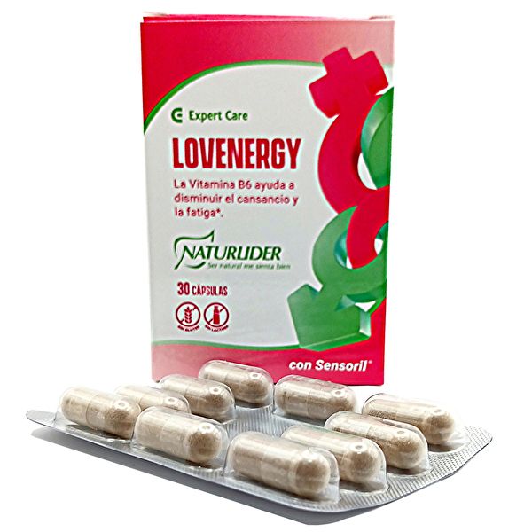 LOVENERGY NATURLIDER 30 cápsulas vegetais Img 2