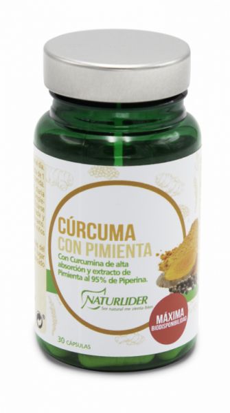 CORCUMA AMB PEBRE NATURLIDER 30 Vcaps - NATURLIDER