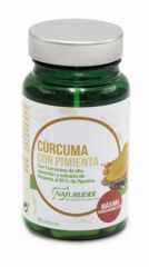 Buy NATURLIDER CURCUMA WITH PEPPER NATURLIDER  30 Vcaps By 16,96€