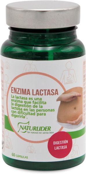 Lactase Enzyme 60 Vegetable Capsules - NATURLIDER