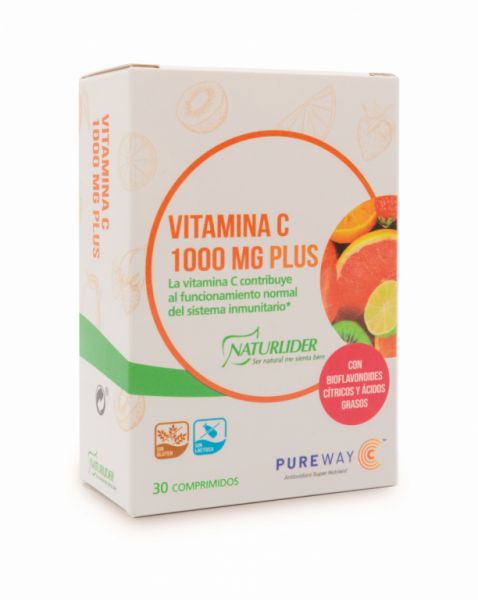 NATURLIDER C-VITAMIN 1000 mg PLUS 30 Komp