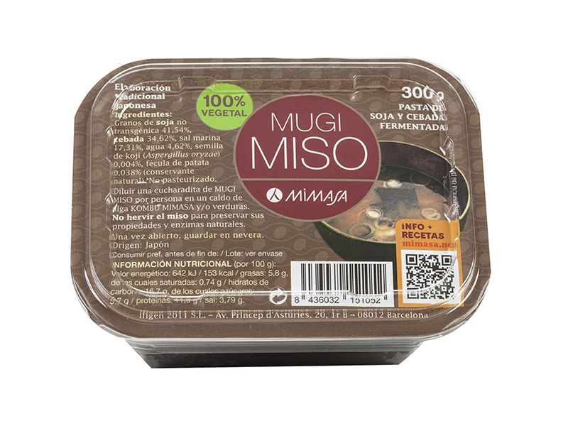 Mugi Miso 300 g - MIMASA