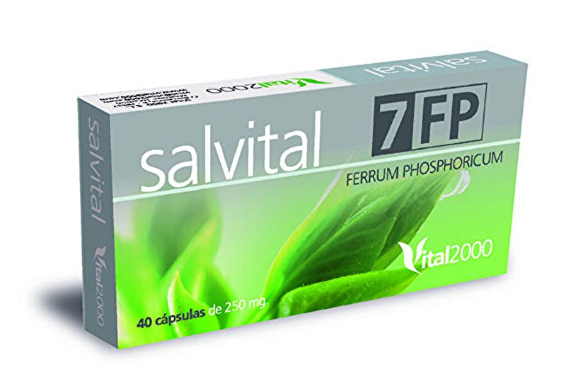 Salvital 7 · Ferrum fosforicum 40 capsules