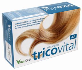 Buy VITAL 2000 TRICOVITAL AA 60 CAPSULES By 20,40€