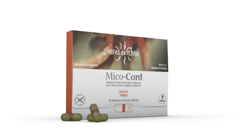 Mico Cord 15 cápsulas - HIFAS DA TERRA