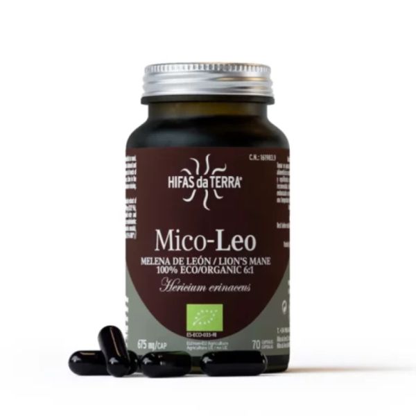 Mico Leo Leeuwenmanenextract 70 Plantaardige capsules Img 2