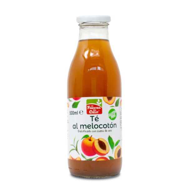 Peach Tea In Bio Bottle 500ml - FINESTRA SUL CIELO