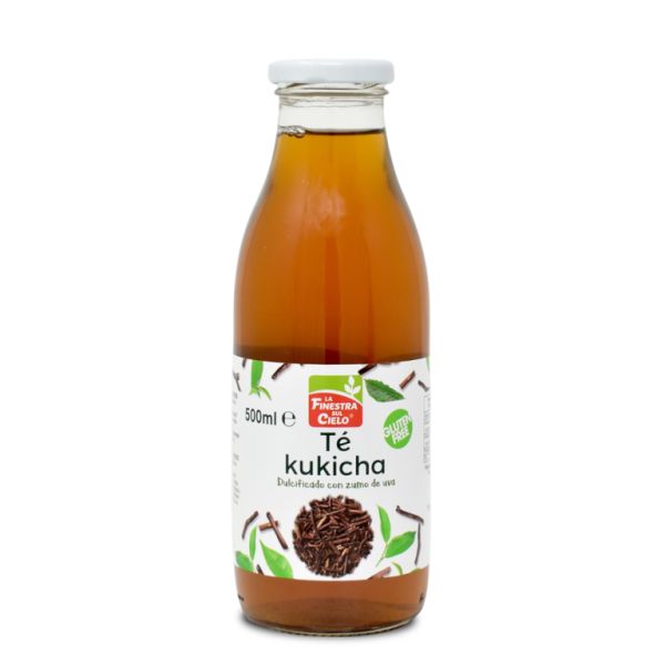 Chá Kukicha Em Garrafa Orgânica 500ml