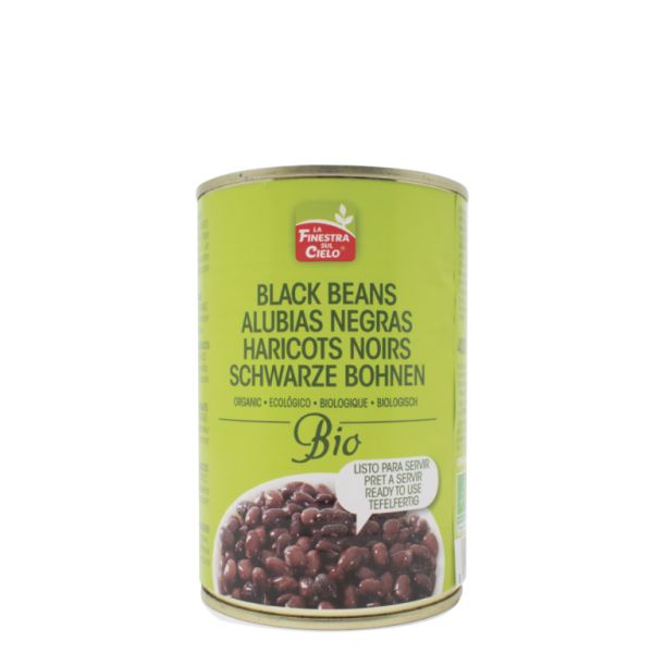 Organic Canned Black Beans 400g