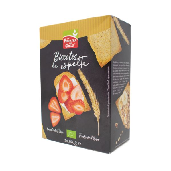 Biscoitos de Espelta Bio 200g - FINESTRA SUL CIELO