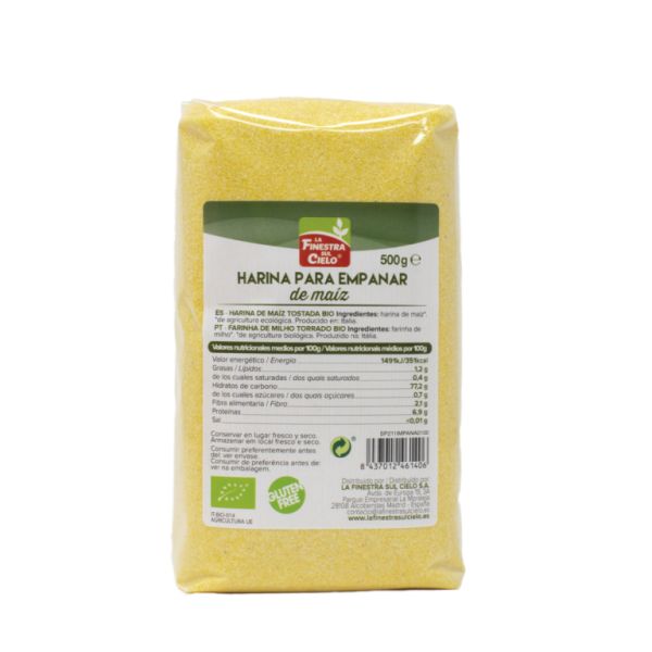 Organic Corn Breadcrumbs 500g - FINESTRA SUL CIELO