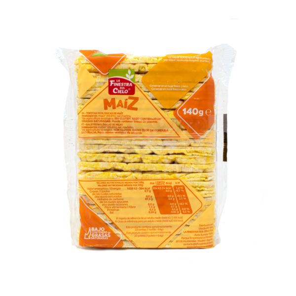 Crêpes de Maïs Bio 140g - FINESTRA SUL CIELO