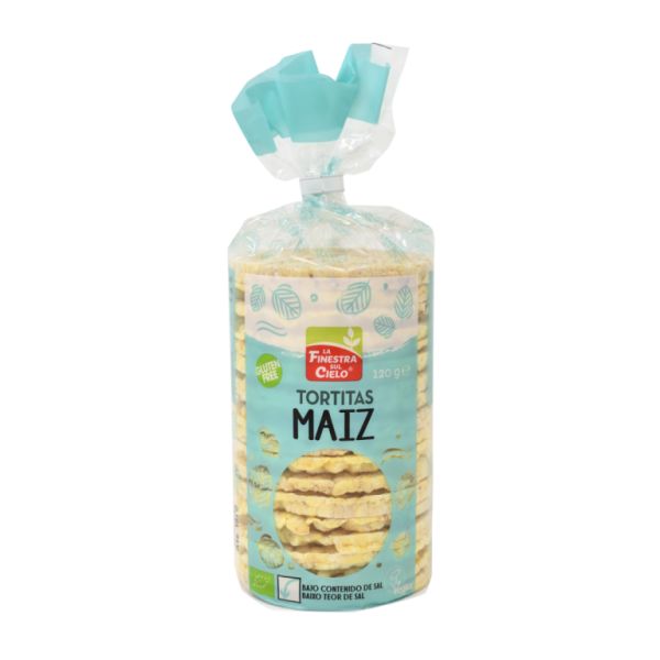 Crêpes de Maïs Bio sans Sel et Sans Gluten 120g