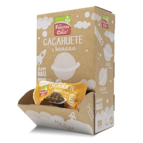 Energy Ball Cacahuètes et Banane Bio 25 g