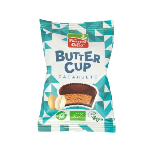 Cacahuete Butter Cup Bio Gluten Free Bio 25g