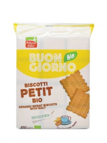 Biscoitos Petit Bio 450g - FINESTRA SUL CIELO