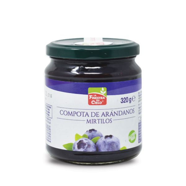 Compote de Myrtilles Bio 320g - FINESTRA SUL CIELO