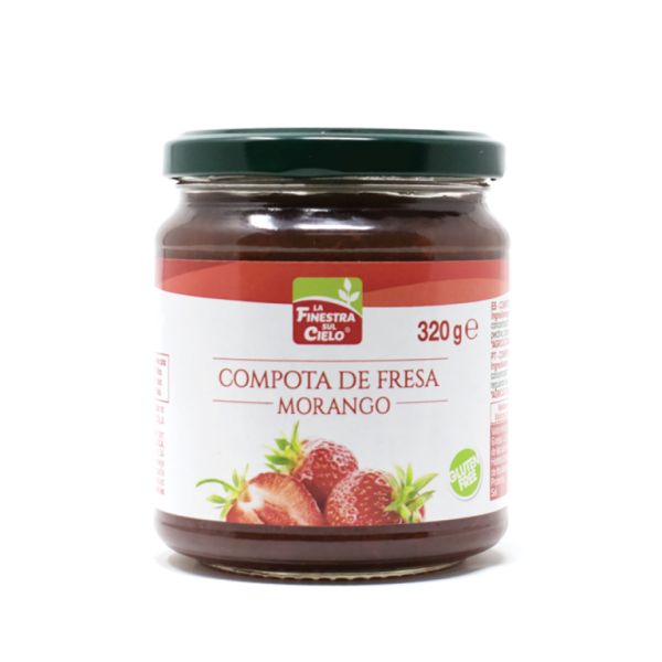 Compota de Morango Bio 320g - FINESTRA SUL CIELO