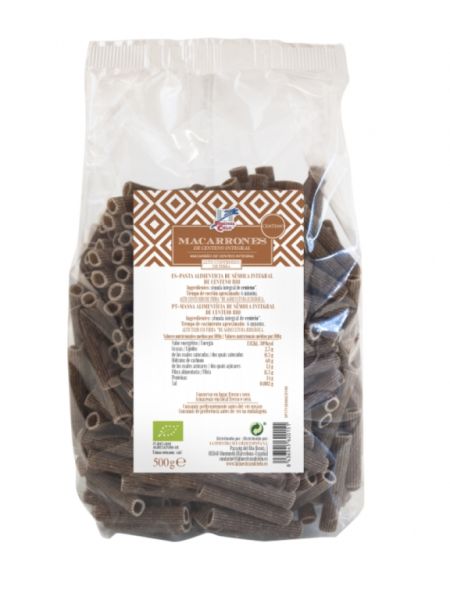 Volkoren Biologische Rogge Macaroni 500g