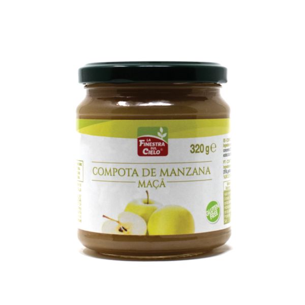 Biologische Appelcompote 320g - FINESTRA SUL CIELO