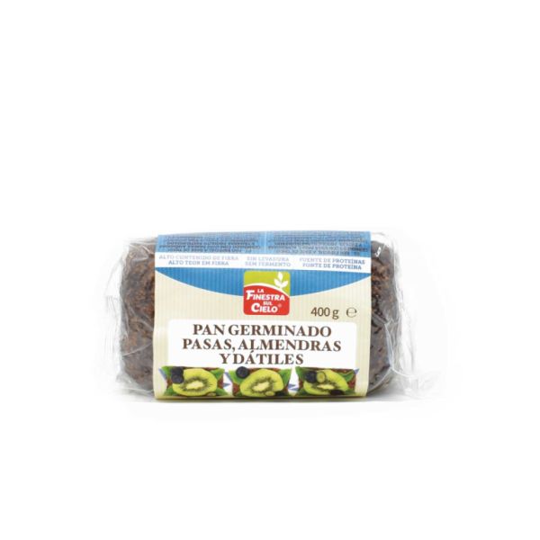 Germina Alm Bread, Date Raisins without yeast Bio 400g