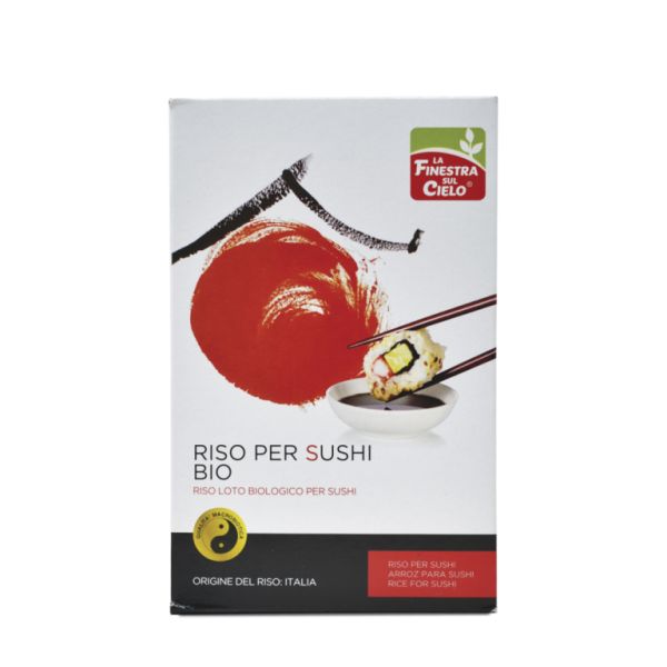 Arroz Para Sushi Bio 500g - FINESTRA SUL CIELO