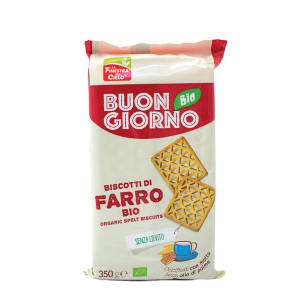 Biscotti Di Farro Bio Senza Lievito 350g