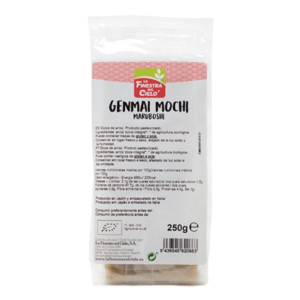 Genmai Mochi Biologico 250g - FINESTRA SUL CIELO