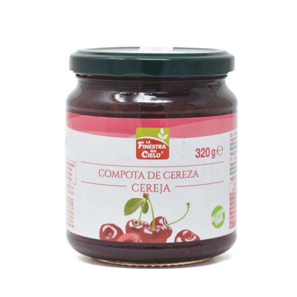 Compota Cereza Bio 320g - FINESTRA SUL CIELO