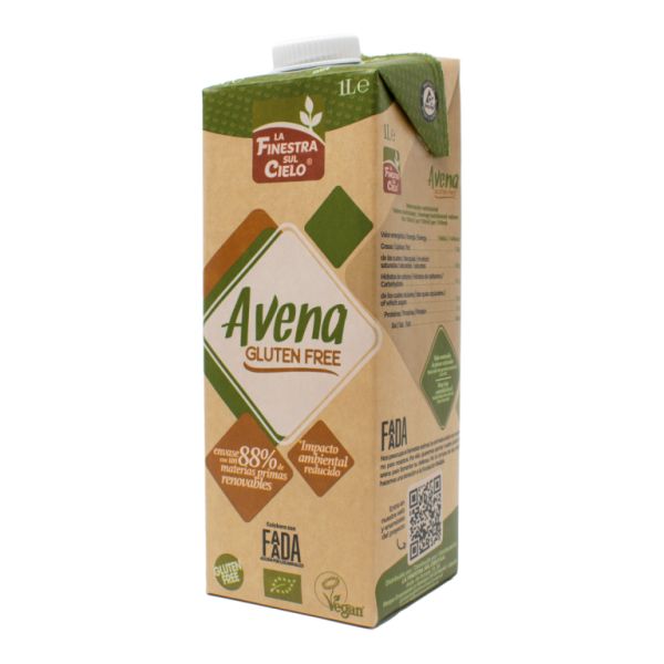 Lait d'Avoine Sans Gluten Bio 1 L