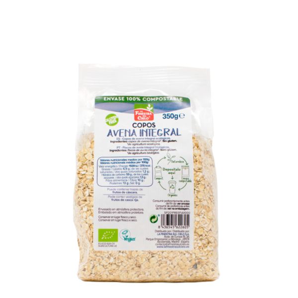 Copos Avena Sin Gluten Bio 350g