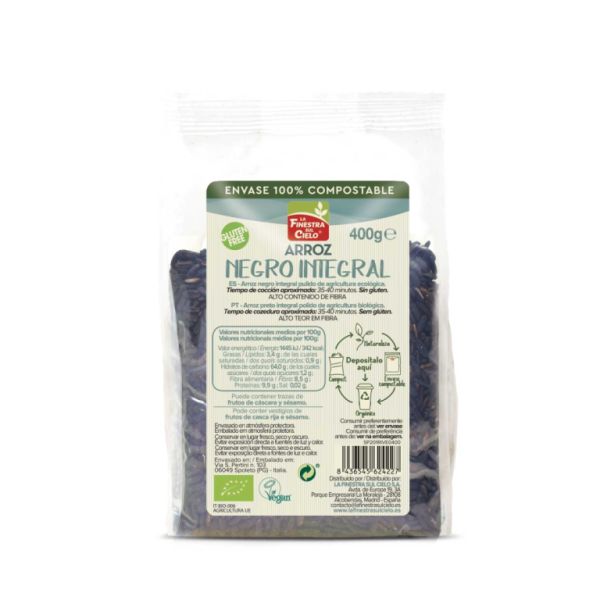 Arroz Integral Preto Venus Orgânico 400g