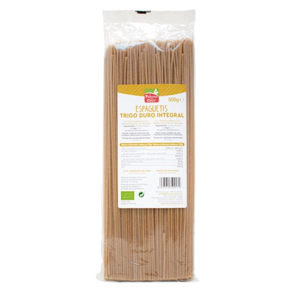 Spaghettis aux céréales complètes biologiques 500g