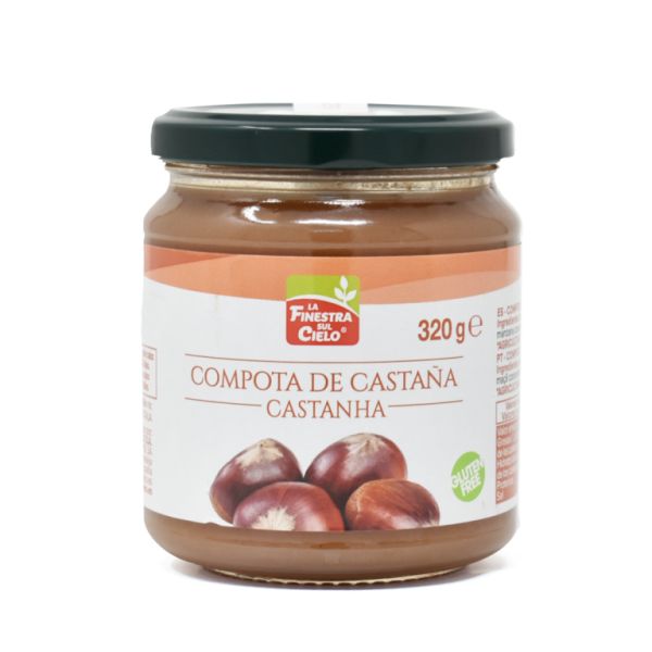 Composta di Castagne Bio 320g - FINESTRA SUL CIELO