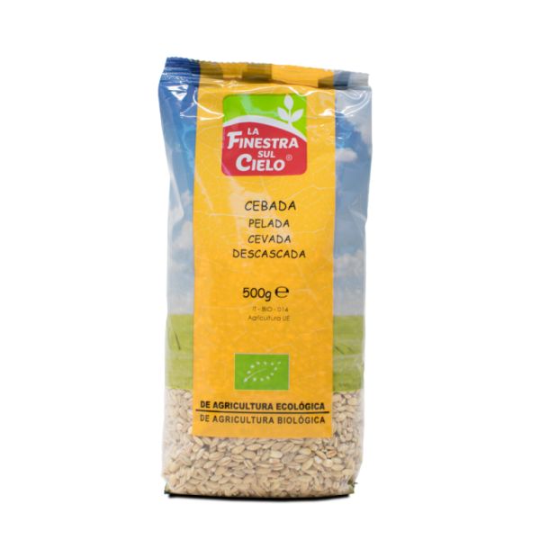 Organic Hulled Barley 500g - FINESTRA SUL CIELO