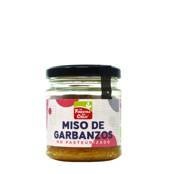 Miso de grão de bico orgânico não pasteurizado 150g