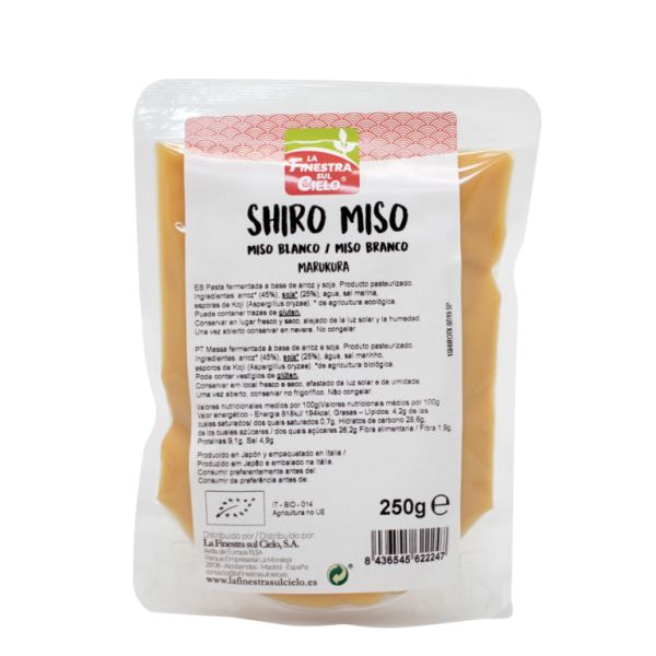 Shiro Miso Bio 250 g - FINESTRA SUL CIELO