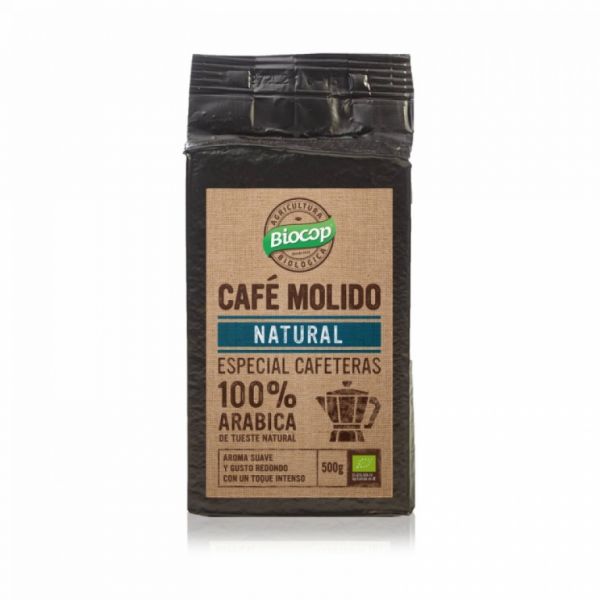 Cafè mòlt 100% Aràbica 500 g - BIOCOP