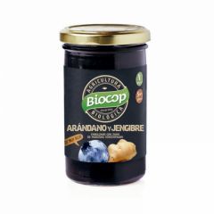 Kopen BIOCOP Bosbessen-gembercompote 280 g Door 5,59€