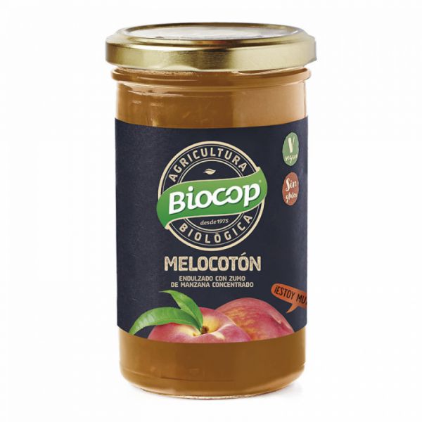 Compota Melocotón 280 g - BIOCOP