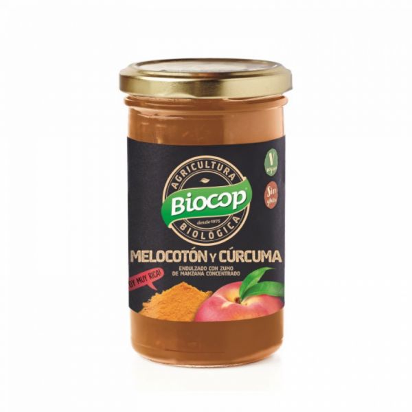 Compota de Cúrcuma e Pêssego 280 g - BIOCOP